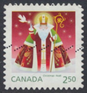 Canada  SC# 2800  perf 13  Used  Christmas 2014 see  scans