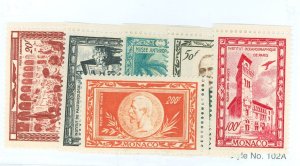 Monaco #C21-C26 Mint (NH) Single (Complete Set)