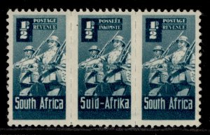 SOUTH AFRICA GVI SG97, ½d blue-green, M MINT.