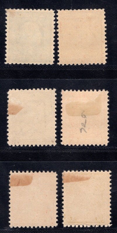 MOMEN: US STAMPS #503-509 MINT OG H/1NH(4c) LOT #84163*