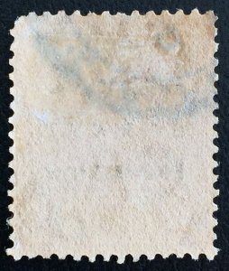 MALAYA 1922 MBE opt Straits Settlements KGV 5c MCCA No Stop Used SG#243f M2416 