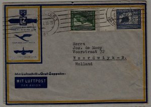 Germany Zeppelin cover 2.7.38 Hannover