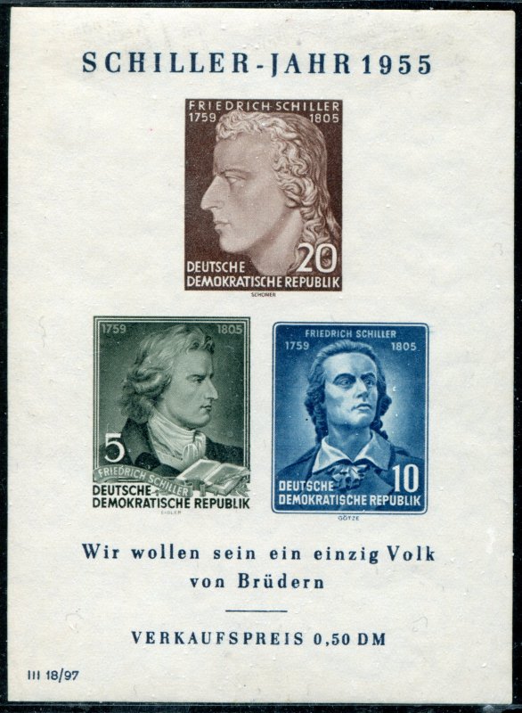 DDR  Sc.#141-3a MNH**