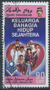 Brunei 1991 - 90c Health Campaign - SG494 used