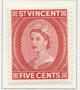 English Colonies British Colony ST. VINCENT 1953 5c MH* A28P14F27251-