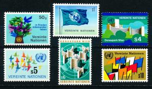 United Nations - Vienna #1-6 Set of 6 MNH