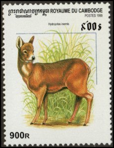 Cambodia 1912 - Mint-NH - 900r Water Deer (1999) (cv $0.50)