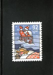 3110 Christmas, used, CV $ .25