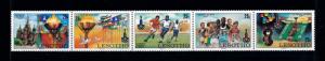 [61015] Lesotho 1980 Olympic games Moscow Football Kremlin MNH