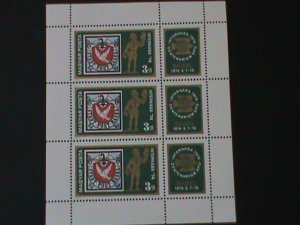 LATVIA-1995-NATIONAL COSTUM DRESSING MNH S/S -VERY FINE-HARD TO FIND-LAST ONE