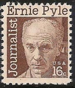 US 1398 Ernie Pyle 16c single MNH 1971