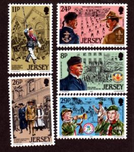 Jersey # 295-299 Mint NH!