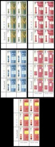 SG2316-20 2002 Post Boxes Set in Cylinder Blocks of 6 U/M