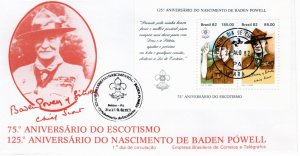 Brazil 1982 Sc 1812 FDC 3