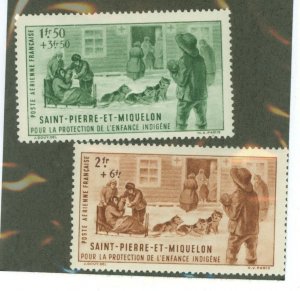 St. Pierre & Miquelon #CB1-2 Unused Single (Complete Set)