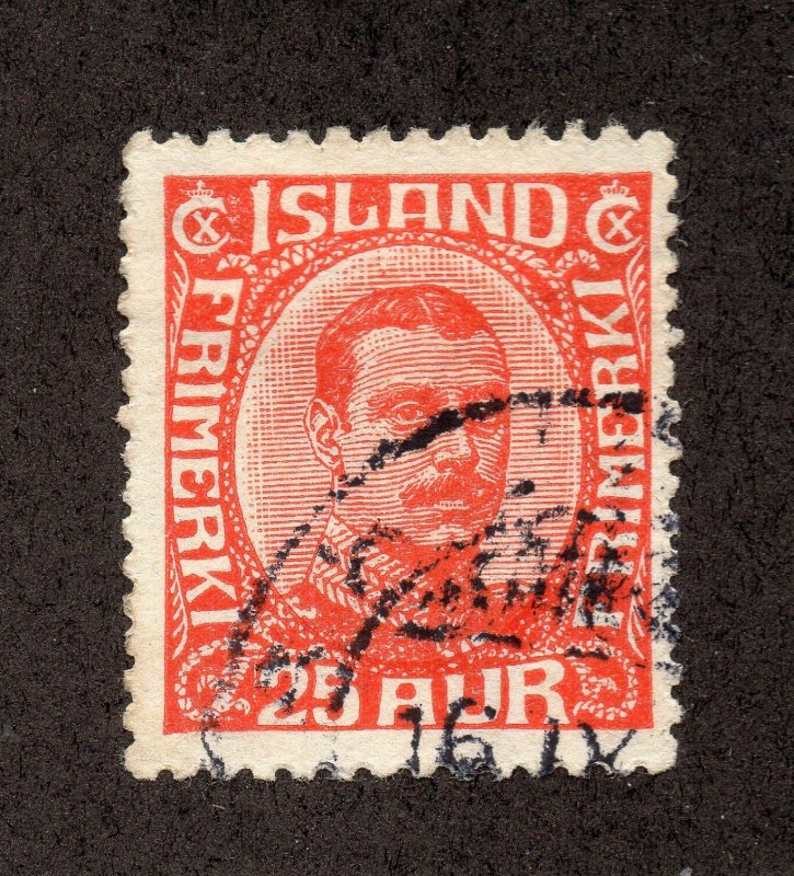 Iceland - Sc# 121 / Facit# 137 Used     /    Lot 0420723