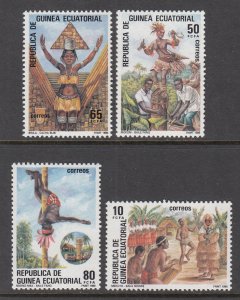 Equatorial Guinea 97-100 MNH VF