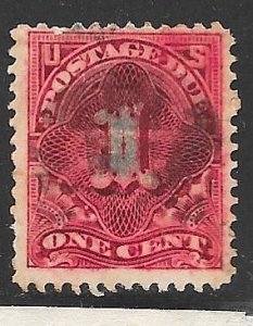 USA J31: 1c Numeral, single, used, F