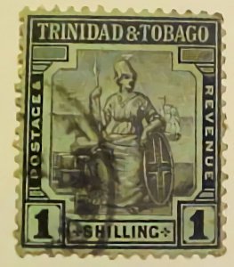 TRINIDAD & TOBAGO # 9 CAT $ 17.50