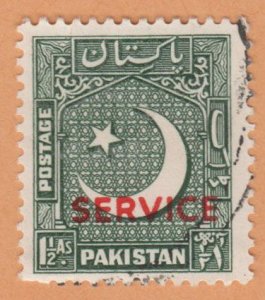 PAKISTAN STAMP 1949 - 50 SCOTT # O28. USED. # 5