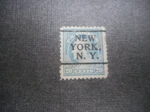 # 476 VF Used...NYC Precancel