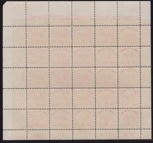 US 630 2c White Plains Souvenir Sheet Mint UR #18770 VF OG NH SCV $600 