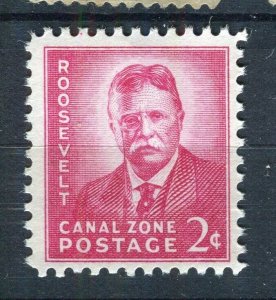 USA; CANAL ZONE 1928-30s Personalities issue Mint hinged 2c. value