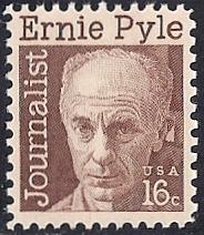 #1398 16 cent Ernie Pyle mint OG NH XF