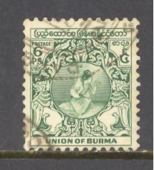 Burma Sc # 103 used (DT)