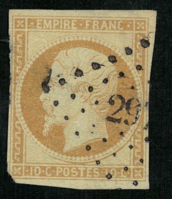 France, 1853-1861 Emperor Napoléon III,  10 cents, EMPIRE FRANC (4343-Т)