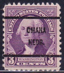 Precancel - Omaha, NE PSS 720-61 - Bureau Issue