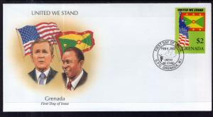 Grenada 3240 United We Stand U/A FDC