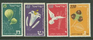 Israel # 66-69  New Year    (4) Mint NH