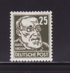 Germany DDR 129 MNH Rudolf Virchow, Doctor