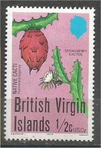VIRGIN ISLANDS, 1979, MNH 1/2c Native Cacti, Scott 350