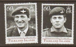 FALKLAND ISLANDS SG1054/5 2006 VICTORIA CROSS MNH