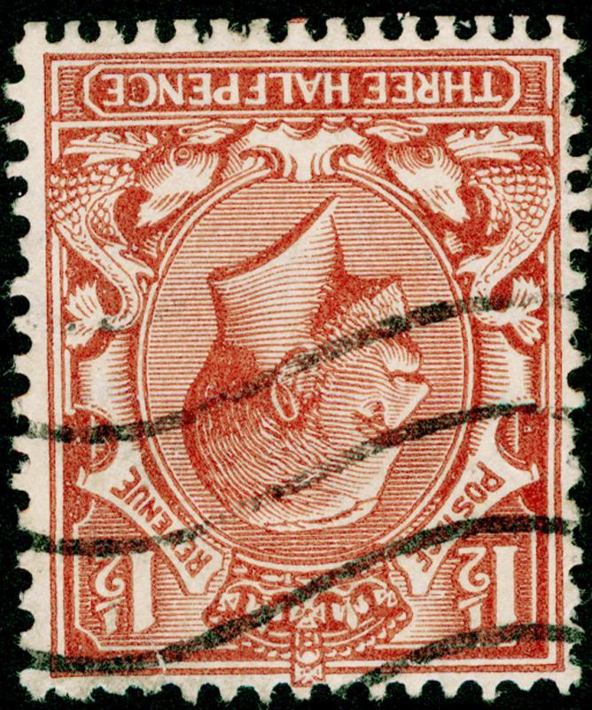 SG420Wi, 1½d red-brown, FINE USED. WMK INV