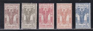 Oltre Giuba # B1-2, 4-6, Peace, Mint Hinged, 1/3 Cat.