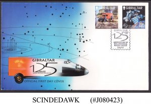 GIBRALTAR - 1999 125yrs OF UNION POSTAL UNIVERSAL UPU - 2V - FDC