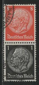 Germany Scott # 420, 415, used, se-tenant, Mi# S137