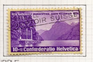 Switzerland 1938 Pro Patria Issue Fine Used 10c. NW-209665