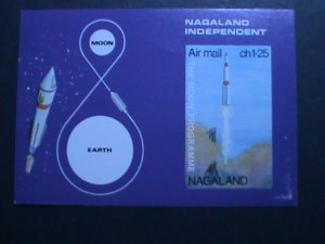 ​NAGALAND-1969--AIRMAIL-LUNAR LANDING-APOLLO II- MNH S/S WE SHIP TO WORLD WIDE