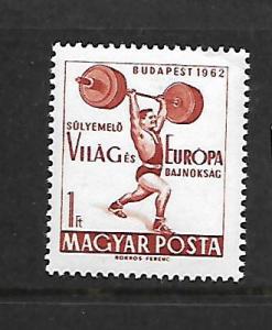 HUNGARY, 1473,  MINT HINGED, WEIGHT LIFTING