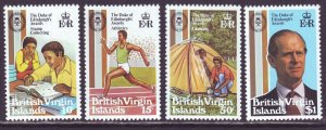 BRITISH VIRGIN ISLANDS SC#409-412 Duke of Edinburgh's Award (1981) MNH