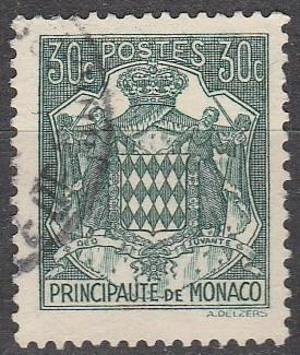 Monaco #150A  F-VF Used (K983)