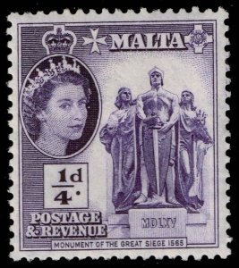 Malta #246 Monument of the Great Siege; Unused