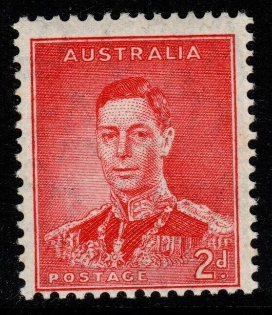 AUSTRALIA SG167 1937 2d SCARLET MNH
