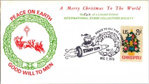 United States, California, Slogan Cancel, Christmas