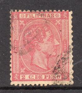 Philippines 1870s Classic Alfonso Used Value 2c. 182361