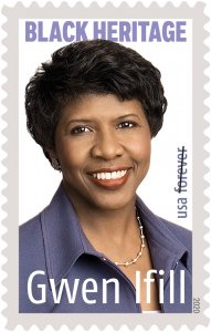 5432 Gwen Ifill Journalist US Single Stamp MNH SHIPS FREE Delivery After 1/30